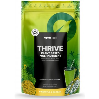 Vivo Life Thrive Multinutrient 240 g Borůvka A Lucuma – Zbozi.Blesk.cz