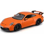 Bburago Plus Porsche 911 GT3 Orange 1:24 – Zboží Mobilmania