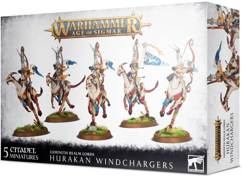 GW Warhammer Lumineth Realm-Lords Hurakan Windchargers