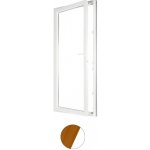 Aluplast jednokřídlové balkonové dveře Oregon/bílá Levé Dvojsklo 90 x 220 cm – Hledejceny.cz