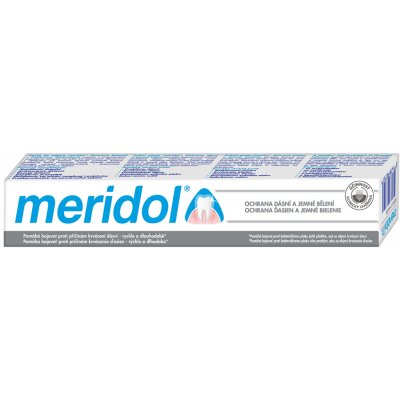 Meridol pro ochranu dásní a bělení zubů Gentle White 75 ml – Hledejceny.cz