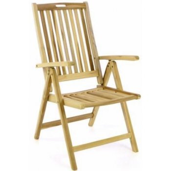 DIVERO dřevěná skládací židle KK-2213