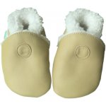 Hopi Hop s kožíškem kožené capáčky žluté – Hledejceny.cz