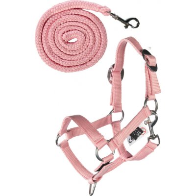 Ohlávka pro Hobby Horse HKM pink – Zboží Mobilmania