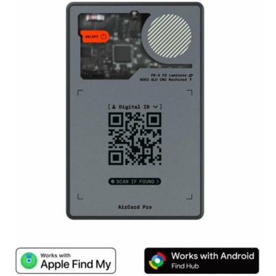 Rolling Square AirCard Pro Dual (Apple, Android) (ACP03R) šedý – Zboží Živě
