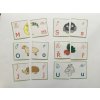 Montessori Skládačka 4 podoby písmen