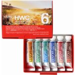 Holbein akvarelové barvy Granulating 5 ml Landscape, sada 6 ks – Hledejceny.cz