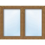 ARON Basic bílé/zlatý dub 1200 x 1400 mm DIN levé – HobbyKompas.cz