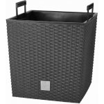 Prosperplast Květináč ratanový Rato low 32x32 cm hnědý – Hledejceny.cz