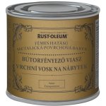 Rust-Oleum Vrchní vosk na nábytek 0,125 l zlatá metalíza