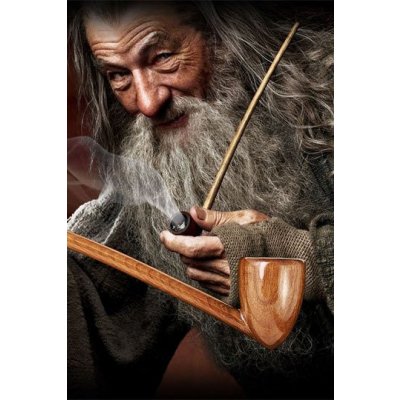 Noble Collection Hobbit Dýmka Gandalf The Pipe of Gandalf