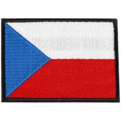 Nažehlovačka - česká vlajka Varianta: viz foto, Balení: 1 ks – Sleviste.cz
