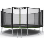 Zipro Jump Pro 496 cm + venkovní bezpečnostní síť + žebřík – Zboží Mobilmania