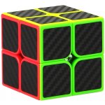 MoYu Cube Rubikova kostka Krychle Vícebarevná, Dimenze: 2x2x2 Barevný podklad + carbonové nálepky – Zboží Dáma
