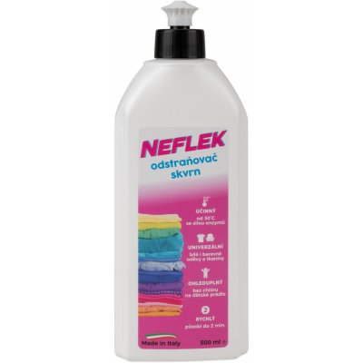 Neflek tekutý odstraňovač skvrn 500 ml – Zboží Dáma