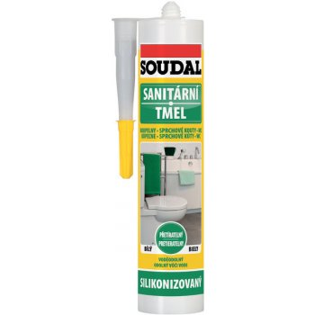 SOUDAL sanitární tmel 300g bílý