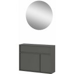 Germania Ameca 2.0 šedá 83 cm 200 cm 25 cm – Zboží Mobilmania