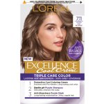 L´Oréal Excellence Cool Creme 7.11 Ultra popelavá blond – Zboží Mobilmania