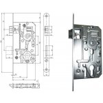 HOBES K136 P-L Zn 72/85 20mm 1549268264010 – Hledejceny.cz