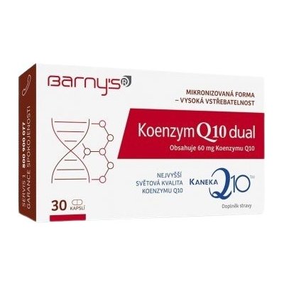 Barny's Alavis Koenzym Q10 dual 30 kapslí – Sleviste.cz