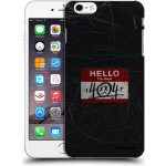 Picasee silikonový průhledný obal pro Apple iPhone 6 Plus/6S Plus - HELLO 404 – Zboží Mobilmania