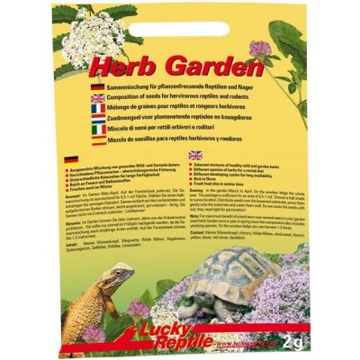 Lucky Reptile Herb Garden Jitrocel 3 g FP-67176 – Zboží Mobilmania