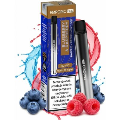 Imperia EMPORIO Blueberry & Raspberry 20 mg 800 potáhnutí – Sleviste.cz