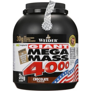 Weider Giant Mega Mass 4000 3000 g od 1 195 Kč - Heureka.cz