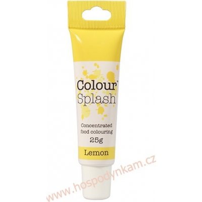 Colour Splash Gelová barva Žlutá citronová 25 g