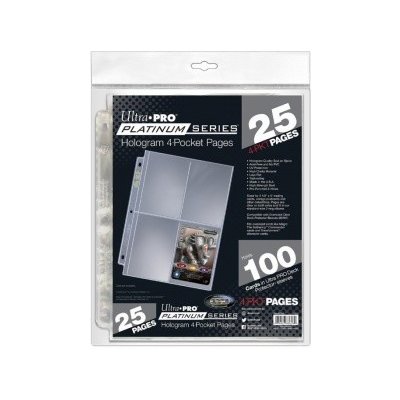 Ultra Pro Platinum Series 4-Pocket Page Stránka do alba – Hledejceny.cz