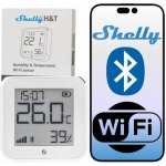 Shelly Plus HT snímač teploty a vlhkosti s displejem WiFi bílý SHELLY-PLUS-HT-WH – HobbyKompas.cz