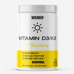 Weider Vitamin D3 / K2 + Magnesium 120 kapslí – Hledejceny.cz