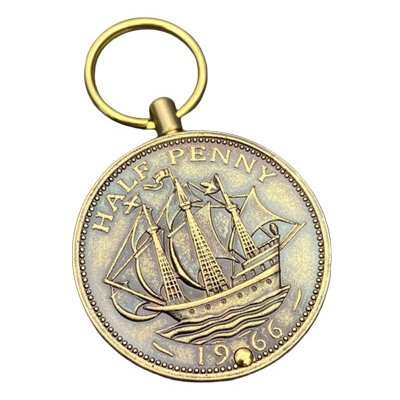 Amparo Miranda® Benzínový Half Penny 1966 – Zboží Mobilmania