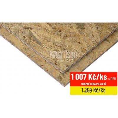 Deska KRONOPOL OSB-3 22x1250x2500 Desky G-K, OSB – HobbyKompas.cz