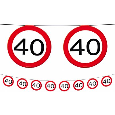 Girlanda dopravní značka 40 12m – Zboží Dáma Girlanda dopravní značka 40 12m – Zboží Dáma
