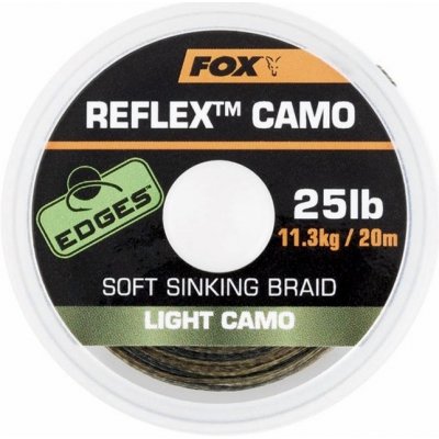 FOX Edges Reflex Sinking Light camo 20m 25lb – Zboží Mobilmania