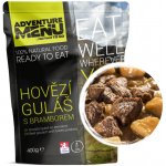 Adventure Menu hovězí guláš s bramborem 400 g – Zboží Dáma