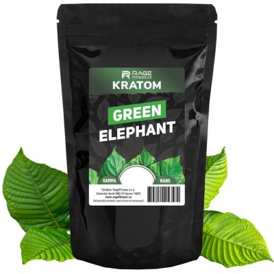RageFitness Kratom Green Elephant 5000 g – Zboží Dáma