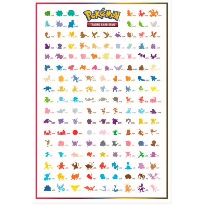 Plakát Pokemon - Kanto 151 (7) – Zboží Mobilmania