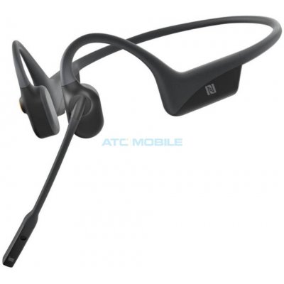 AfterShokz OpenComm - Bluetooth sluchátka před uši s mikrofonem, černá a zpět 199 Kč s ATC Clubem