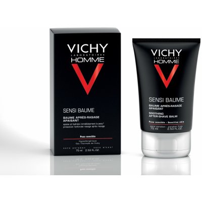 Vichy Homme Sensi-Baume Mineral Ca balzám po holení 75 ml – Hledejceny.cz