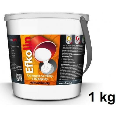 EFKOLIN - tvrdá odlévací hmota 1 kg – Hledejceny.cz