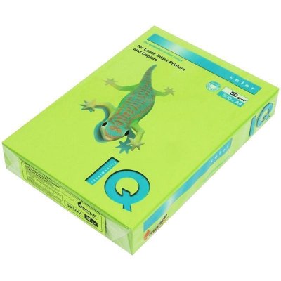 Barevné papíry IQ Color LG46 A4 80 g olivově zelená 500 lst. – Zboží Dáma