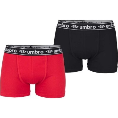 Umbro boxer Short 2 pack černá – Zboží Mobilmania