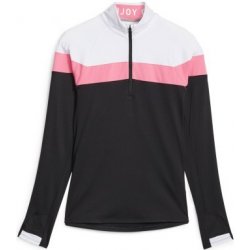 Puma dámská golfová mikina Lightweight 1/4 Zip Černá/Růžová