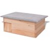 Domek pro hlodavce zahrada-XL Domek pro ježka dřevěný 45 x 33 x 22 cm