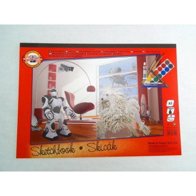 Koh i noor Sketchbook A3 Bílá 180 g – Zboží Dáma