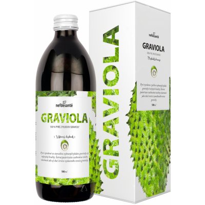 Graviola 100% pyré z plodů Gravioly 0,5 l