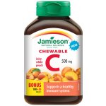 JAMIESON Vitamín C 500 mg broskev chewable 120 tablet – Hledejceny.cz