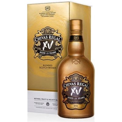 Chivas Regal XV Gold Bottle 15y 40% 0,7 l (holá láhev)